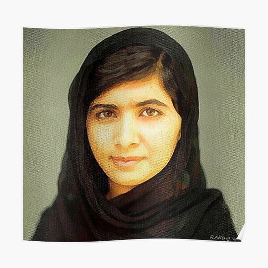 Malala Premium Matte Vertical Poster