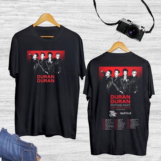 Future Past 2023 Tour Duran Duran With Special Guests T-Shirt