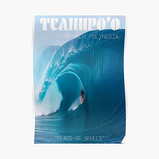 Teahupo'o Premium Matte Vertical Poster