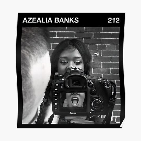 Azealia Banks - 212 [Black ] Premium Matte Vertical Poster