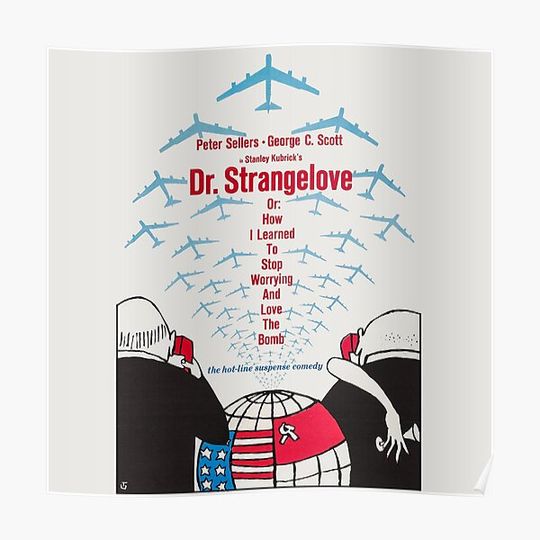 Doctor Strangelove Movie Poster Premium Matte Vertical Poster