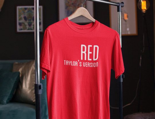 Red Version T-Shirt, taylor version Shirt, Swift Inspired Tee