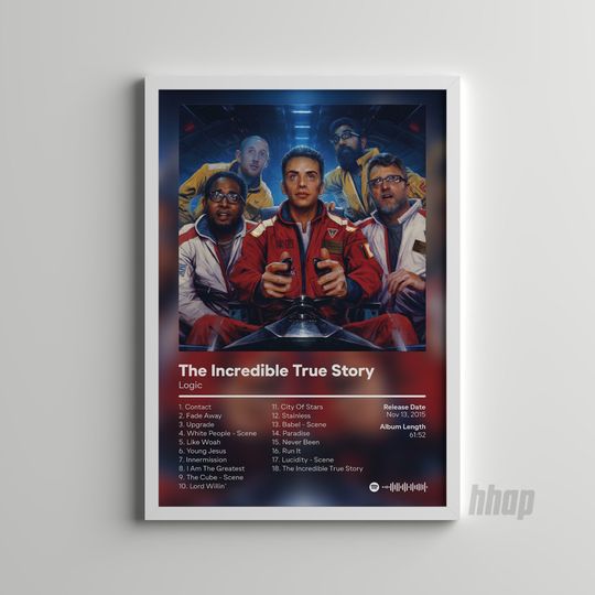 Logic - The Incredible True Story - Album Poster
