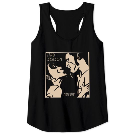 vintage style Mad Season, Above, Music, Band, Tank Tops