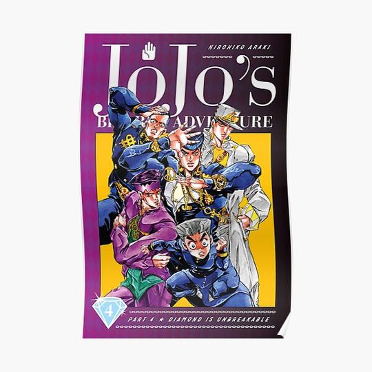 Classic JOJOSS Anime In History Poster Premium Matte Vertical Poster