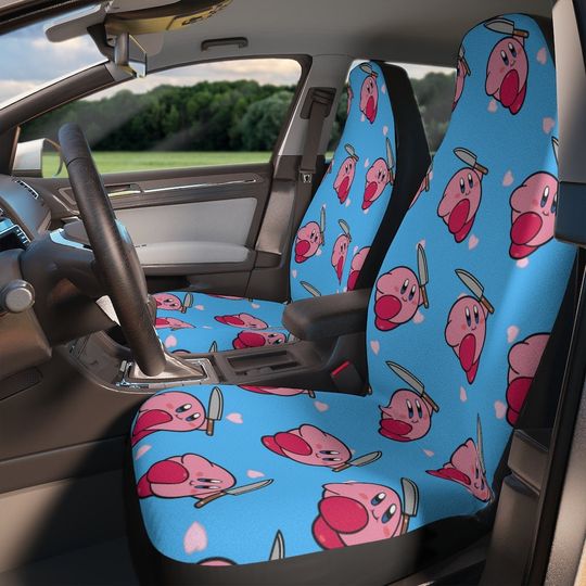 Kirby Knife Car Seat Covers, Kirby Knife Car Accessories, Kirby Car Seat Cover