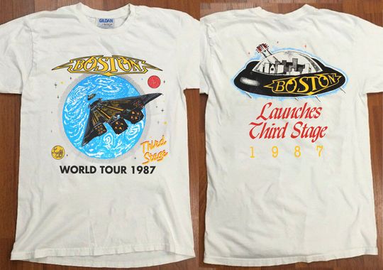 Boston Third Stage World Tour 1987 T-Shirt