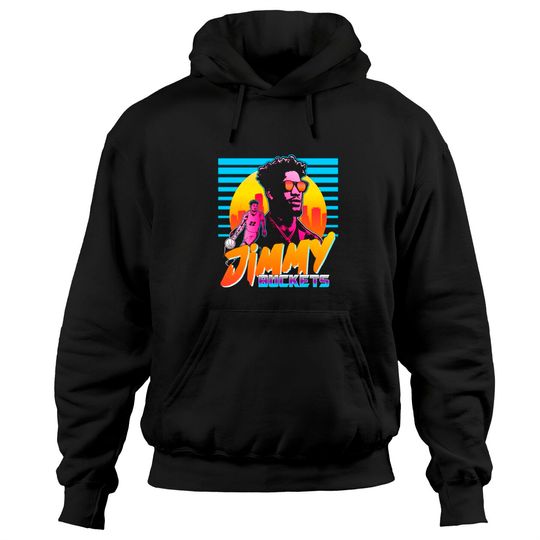 Jimmy Buckets Miami Outrun Style Graphic Hoodies