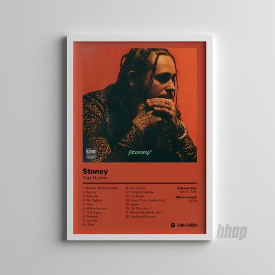 Post Malone - Stoney - Album Poster