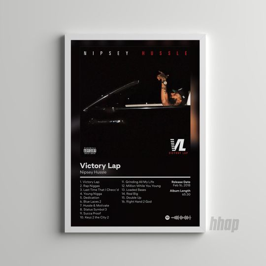 Nipsey Hussle - Victory Lap - Album Poster