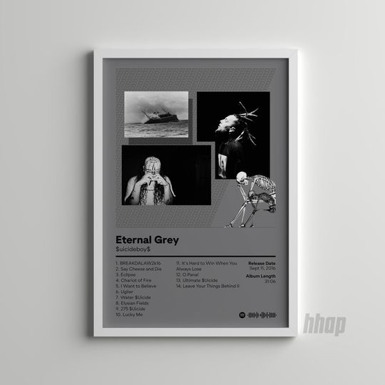 Suicideboys - Eternal Grey - Album Poster