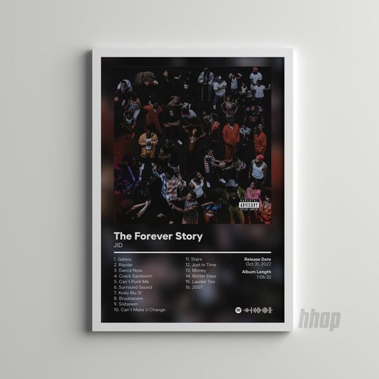 JID - The Forever Story - Album Poster