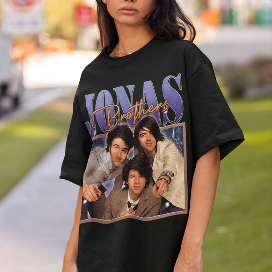 Vintage Nick Jonas  shirt, Kevin Jonas Fan Tees, Brothers Band shirt