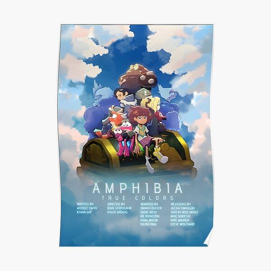 True Colors Amphibia Premium Matte Vertical Poster