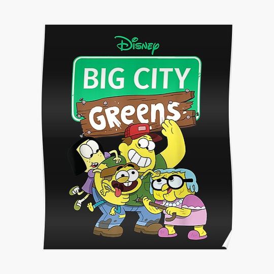 Disney Channel Big City Greens Premium Matte Vertical Poster