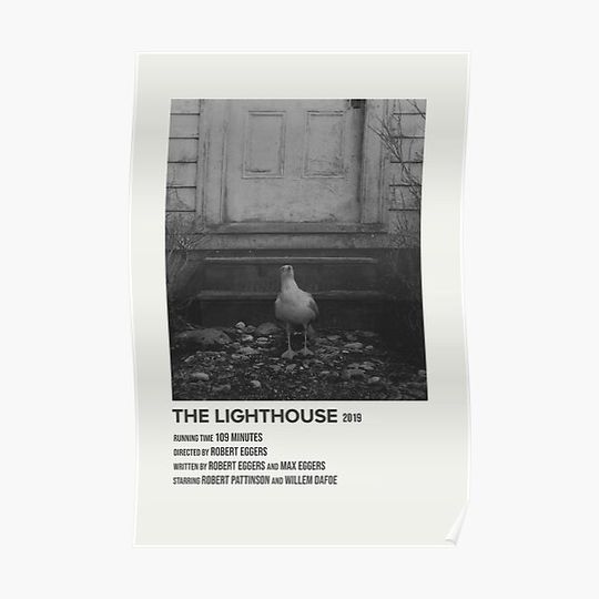 the lighthouse (2019) v.1 Premium Matte Vertical Poster