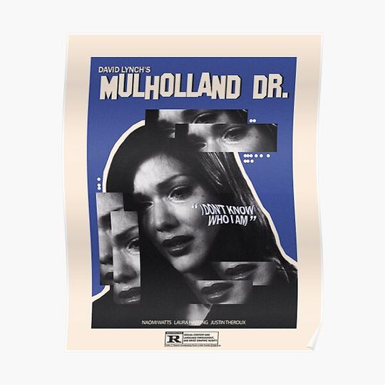 Mulholland Drive Movie Poster Premium Matte Vertical Poster
