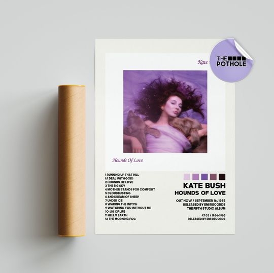 Kate Bush Posters / Hounds of Love Poster