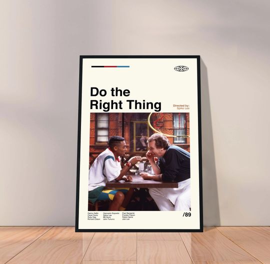 Do the Right Thing Poster - Spike Lee - Movie Poster