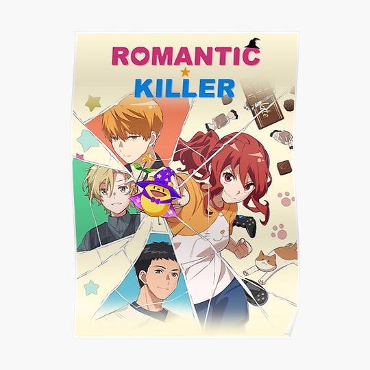 Romantic Killer Anime Premium Matte Vertical Poster