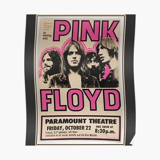 For Fan Pink  The Great Retro Artwork Band Music floid Design Floyd Souls Premium Matte Vertical Poster