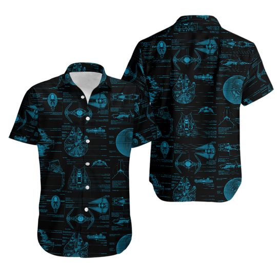 Star Wars Shirt, Star Wars Hawaiian Shirt, Star Wars Button Down Shirt