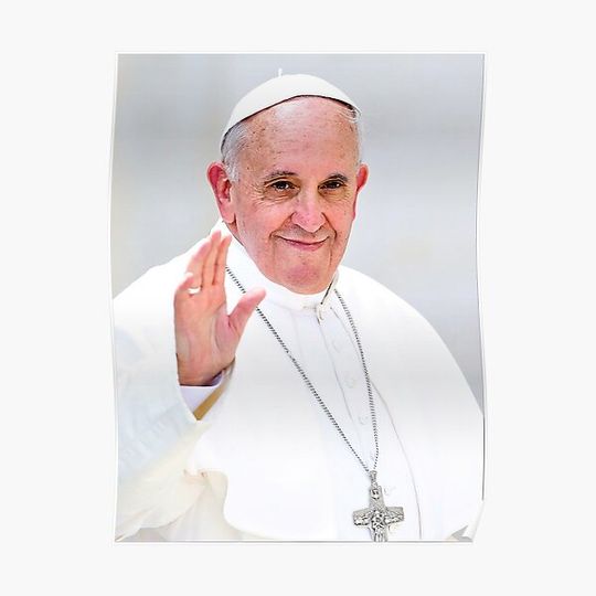 Pope Francis Premium Matte Vertical Poster