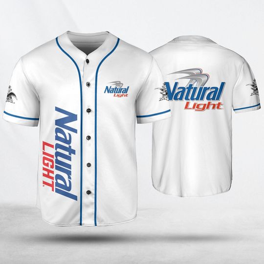Natural Light Baseball Jersey Shirt, Jersey Lover Beer shirt