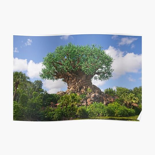 Disney's Animal Kingdom Tree of Life Premium Matte Vertical Poster