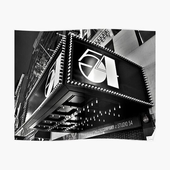 Studio 54 New York City Premium Matte Vertical Poster