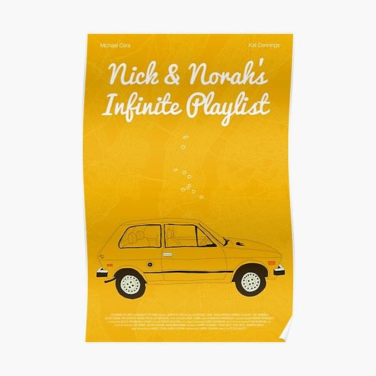 Nick & Norah's Infinite Playlist Premium Matte Vertical Poster