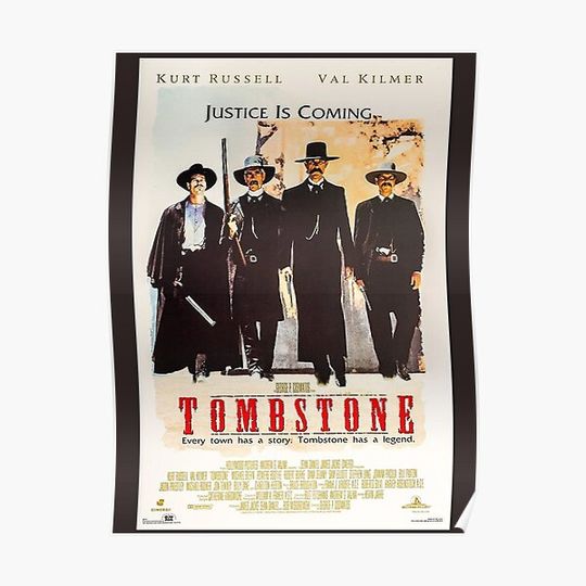 Tombstone Poster Premium Matte Vertical Poster