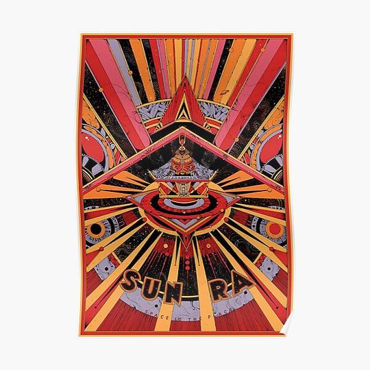 Sun Ra ‘Space is the Place’ Premium Matte Vertical Poster
