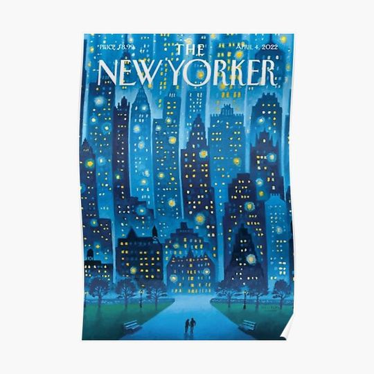 The New Yorker- April 4 2022 Premium Matte Vertical Poster