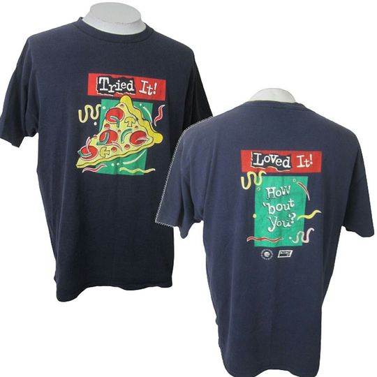 Delta Pizza Hut Pepsi T Shirt vintage 1990s