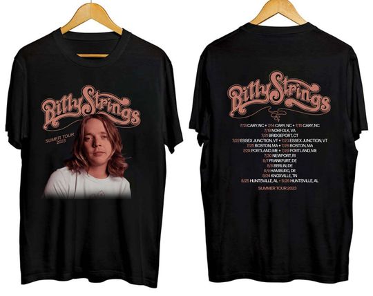 Billy Strings Summer Tour 2023 Shirt, Billy Strings 2023 Concert Shirt