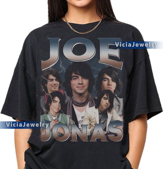 Retro Joe Jonas  Vintage T-Shirt, Joe Jonas T shirt, Joe Jonas Fan Tee