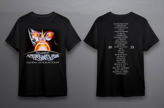 Weeknds After Hours Til Dawn Tour 2023 Shirt, Weeknds 2023 Merch, Weeknds Tour Merch