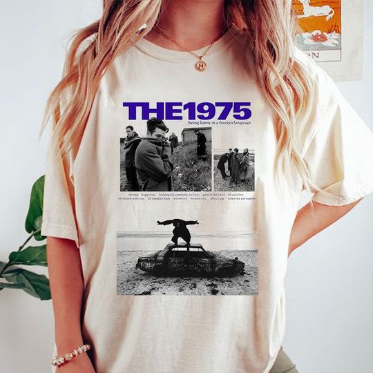 The 1975 Vintage Retro T Shirt, The 1975 Band Music Shirt