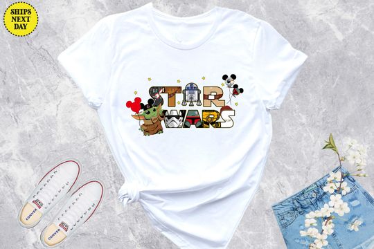 Star Wars Baby Yoda Shirt, Disney Star Wars Shirt, Star Wars Fan Shirt, Star Wars Grogu Shirt, Baby Yoda Shirt