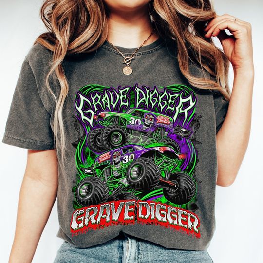 Grave Digger Monster Truck Shirt, Grave Digger Shirt, Monster Truck Shirt