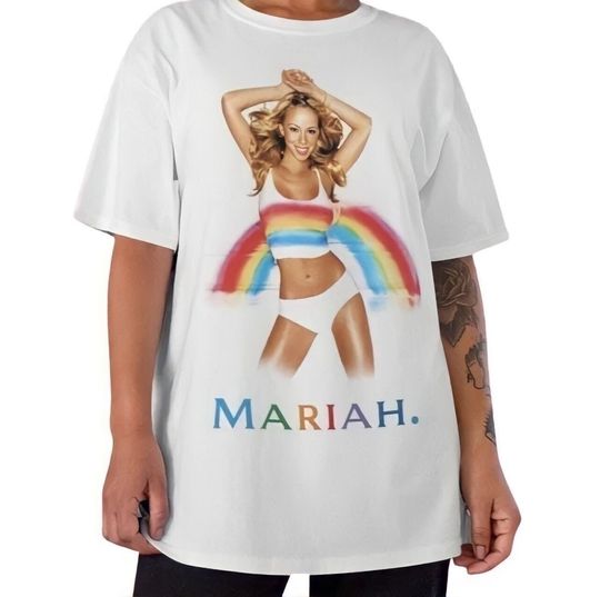 Mariah Carey Tshirt, Mariah Carey Rainbow