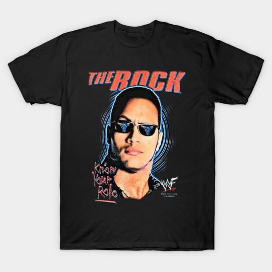 The Rock Vintage Retro 2000 - Wrestling Entertainment - T-Shirt