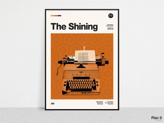 THE SHINING - Retro Movie Print | Modern Vintage | Mid Century Modern