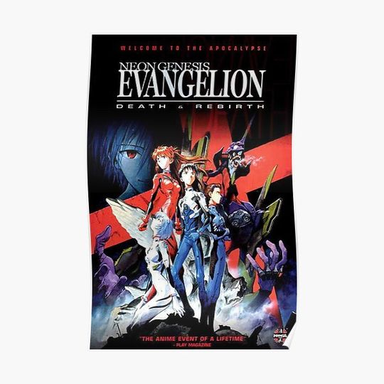 Neon Evangelion - Movie Premium Matte Vertical Poster