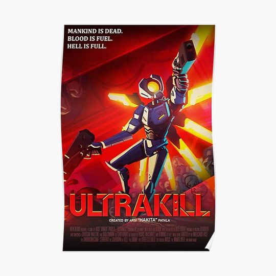 Ultrakill Poster Premium Matte Vertical Poster