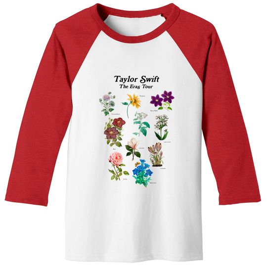 Floral Tay.lor S.wi.ft Eras Baseball Tees