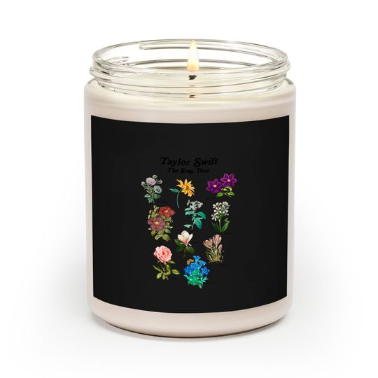 Floral Tay.lor S.wi.ft Eras Scented Candles