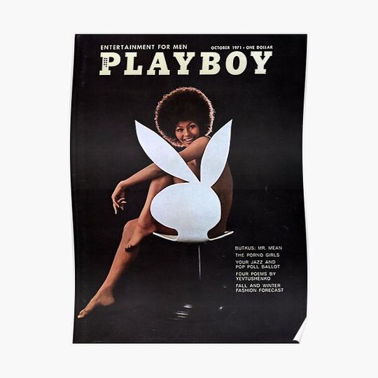 Cover October 1971 Poster playboys Premium Matte Vertical Poster