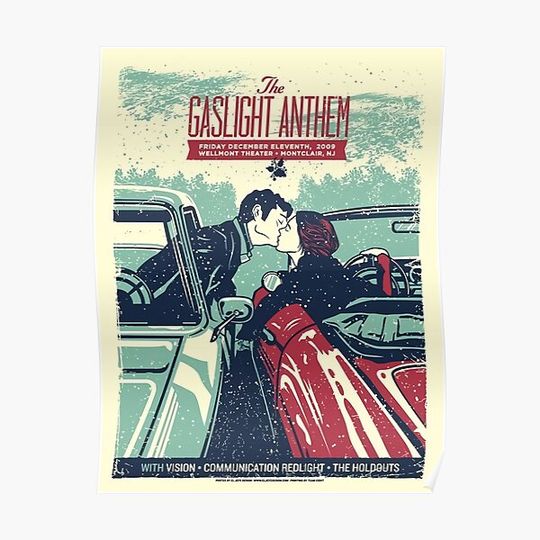 The Gaslight Anthem Love Blossom Premium Matte Vertical Poster